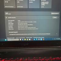 MSI THIN GF65 - Gaming- condizioni perfette