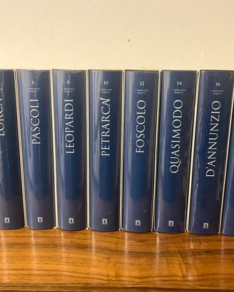 Volumi “grandi poeti del sole 24 ore”
