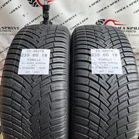 2 PNEUMATICI 235/60 R18 PIRELLI 4 STAGIONI 85%