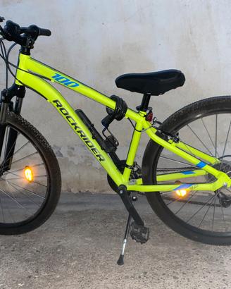 ROCKRIDER Bici Mtb Rockrider ST 100 gialla 27,5"