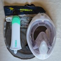 Maschera snorkeling Easybreath Decathlon - S/M