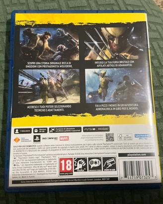 Marvel wolverine ps5