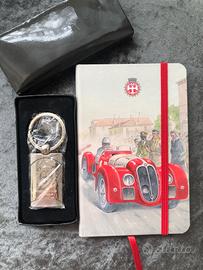 Taccuino vintage  portachiavi in metallo