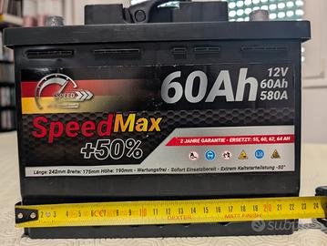 Batteria Auto Nuova 12V 60Ah