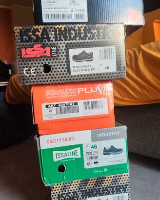 SCARPE ANTINFORTUNISTICHE DA LAVORO