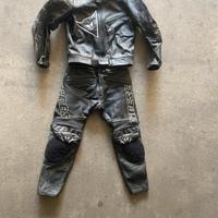 Dainese Tuta in Pelle Black tg 48