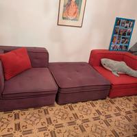 Divano designer famoso componibile