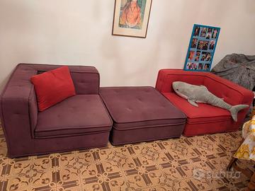 Divano designer famoso componibile