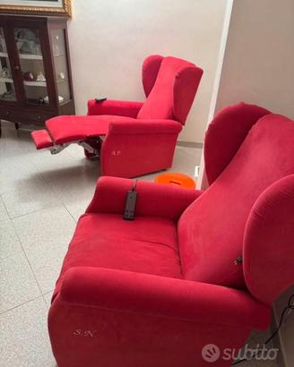 Poltrone Relax elettriche alzapersona Global Relax