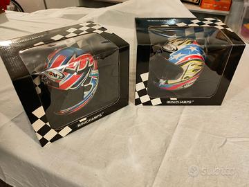 Caschi in scala 1:2 Minichamps