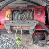 verricello idraulico per uso forestale 