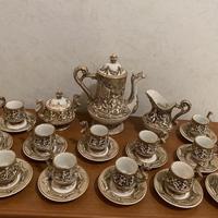 Servizio da caffè da dodici CAPODIMONTE anni 70