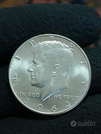 mezzo dollaro d'argento in alta conservazione