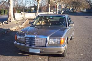 Mercedes-Benz 300 SE W126 – 1987 – Interni in pell