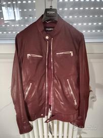 giubbotto in pelle nuovo dolce e gabbans