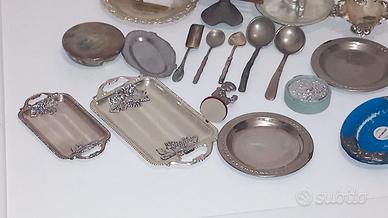 21 soprammobili in metallo - Vintage