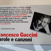 Parole e Canzoni Francesco Guccini libro+vhs