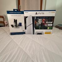 Play Station 5 1 TB pack  FC26+ supporto verticale