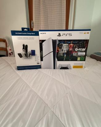 Play Station 5 1 TB pack  FC26+ supporto verticale
