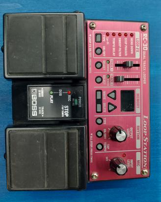 boss rc-30 looper +boss ds1