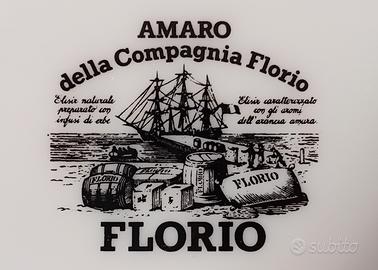 VECCHIO POSACENERE AMARO DELLA COMPAGNIA FLORIO