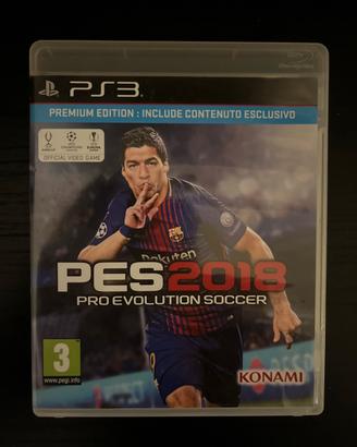 PES 2018 PS3 Pro Evolution Soccer