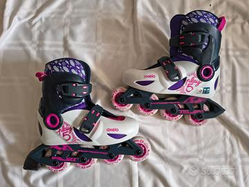 Pattini in linea per bambina Oxelo Play 5