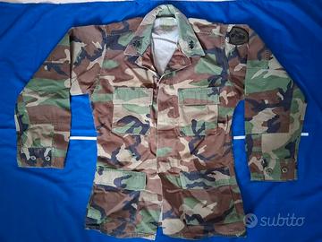Giacca US Army Woodland BDU Tenente Colonnello