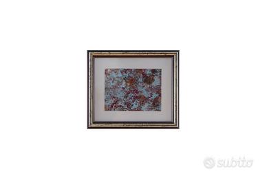 OCEAN MEETS SAND – astratto su tela 35 × 30