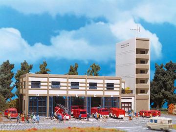 Scala N 1:160 Caserma VVF moderna, marca Vollmer