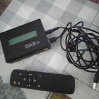 Radio digitale dab+ con telecomando