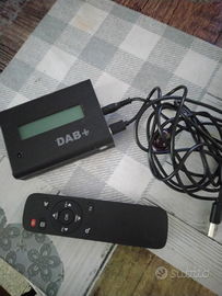 Radio digitale dab+ con telecomando