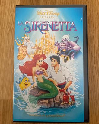 Cassetta VHS Disney La sirenetta