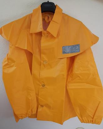 completo impermeabile giaccone e pantalone tg. 54