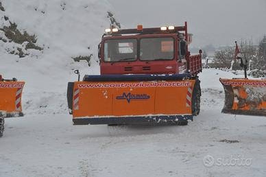 Lama sgombraneve a tre settori Molinari