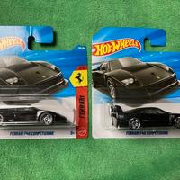 Lotto nr. 2 HOT WHEELS FERRARI F40 NERA BLACK