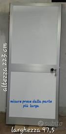 porta in alluminio
