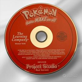 Pokémon Project Studio Red Version PC Vintage