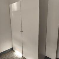 ARMADIO BIANCO 2 Ante Moderno (126x180 cm)
