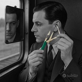 Antico accessorio kit bachelite anni 40 raro