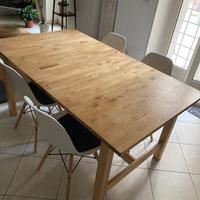 Tavolo ikea in legno