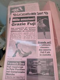 porta videocassette la Gazzetta dello sport 
