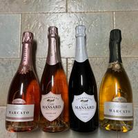 4 bott. champagne e metodo classico