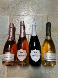 4 bott. champagne e metodo classico