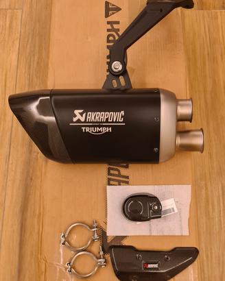 Akrapovic Terminale Triumph Speed Triple 1200