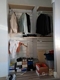 Cabina armadio stile negozi