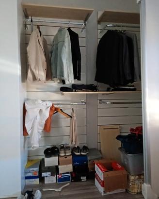 Cabina armadio stile negozi