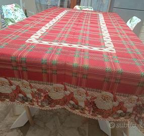 addobbi natale tovaglia 