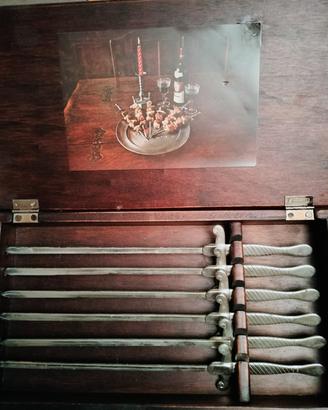 Set storico per spiedini