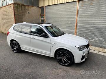 BMW X3 F25 LCI 20d Xdrive Msport Tetto full led